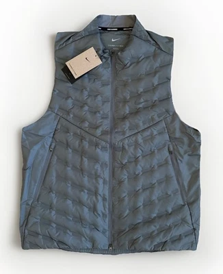 Nike Therma-FIT ADV Repel AeroLoft Abajo Chaleco para Correr Hombres LT Alto Nuevo FB7542-084 Foto 1 de 4