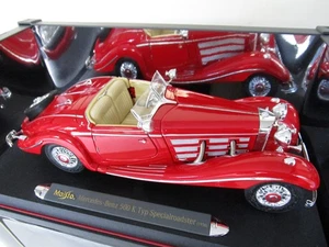 MERCEDES BENZ 500K TYP SPECIAL ROADSTER 1936 MAISTO PREMIERE EDTITION 1:18 BOXED - Bild 1 von 11