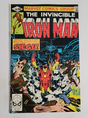 Iron Man #148 Marvel 1981 VF+ 8.5 'Siege!' John Romita Jr. art Bronze age - Image 1 of 3