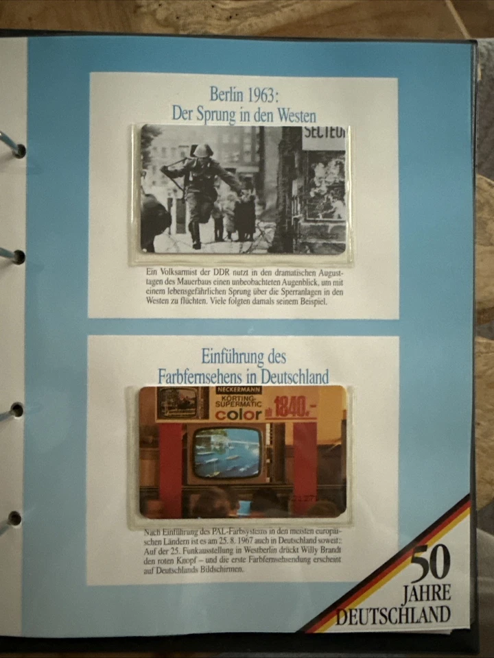 O 404 & O 405 12/92 50 Jahre Deutschland Voll - Bild 1 von 1