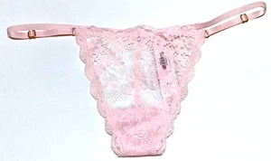M -NWT Victoria's Secret v-string thong panty adjustable 2024 $18.95 tag (c478) - Picture 1 of 2