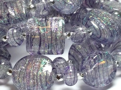 Cuentas VictoriaGail Murano - Visiones de Sugerplums - 71 cuentas Foto 1 de 4