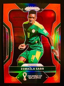 2022 Panini Prizm World Cup Qatar Ismaïla Sarr Senegal Red Prizm card /399 - Picture 1 of 2