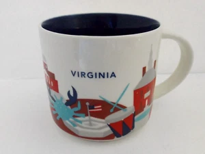 STARBUCKS YOU ARE HERE COLLECTION VIRGINIA 2017 COFFEE CUP MUG * 14 OZ. * - Picture 1 of 6