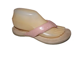 VIONIC LAYNE CUTE COMFY PINK COMFORT THONG SLIDE SANDALS SIZE 7M - Picture 1 of 8