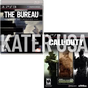 The Bureau: XCOM Declassified + Call of Duty: Modern Warfare Trilogy PS3 New - Picture 1 of 5