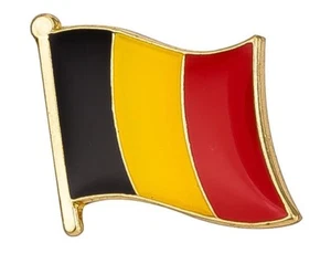 BELGIUM Flag Lapel Pin Badge - Picture 1 of 2