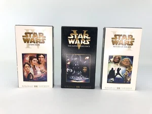 Star Wars VHS 20th Century Fox Trilogy  - Picture 1 of 9