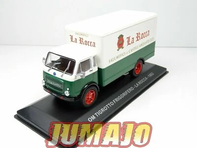EAGLEMOSS VCE12 1/43 IXO Commerciale Epoque : OM TIGROTTO Frigorifero LA ROCCA 1963
