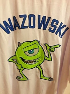 Disney Monsters Inc Mike Wazowski Baseball Trikot Erwachsene Größe XXXL Neu mit Etikett - Bild 1 von 11