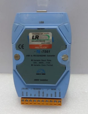 ICP 7561 USB to RS-232/422/485 Converter 3000V Isolation - Image 1 of 4