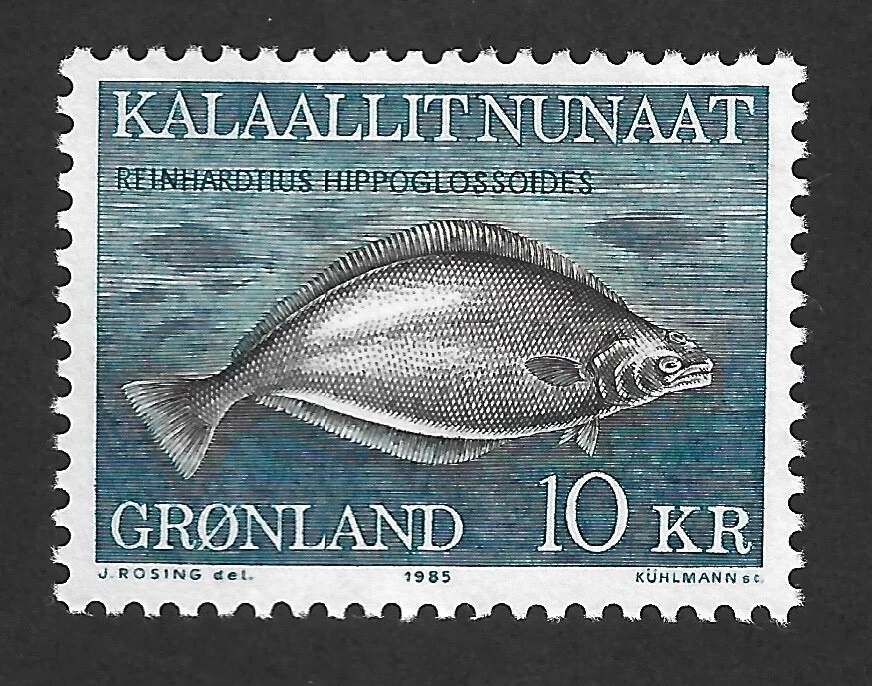 Greenland 1985 #138 Fish - VF MNH - Image 1 of 1
