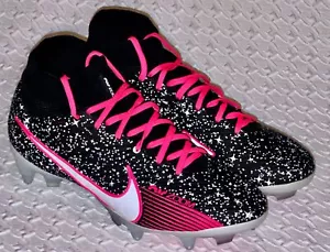 NIKE Air Zoom Mercurial Superfly 9 Elite SG Black Soccer Cleats Mens Youth 6.5 - Picture 1 of 9