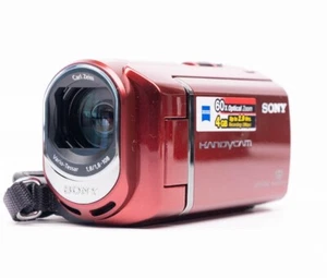 Sony Handycam DCR-SX40E Digital Camcorder Red - Mint - Picture 1 of 10