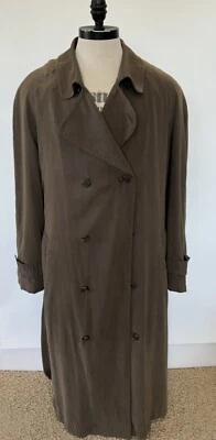 Gabardina Misty Harbor Vintage Alta Aislada Cinturón Talla 44  Foto 1 de 4