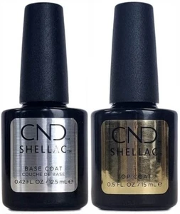 CND SHELLAC ORIGINALI | Base Coat 12,5 ml + Top Coat 15 ml | Formato Professiona - Foto 1 di 1
