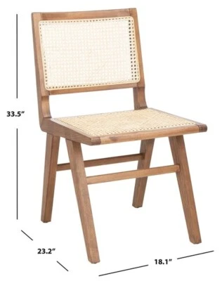 Safavieh HATTIE FRENCH CANE DINING CHAI, Reduced Price 2172739137 SFV4101D-SET2 - Image 1 of 4