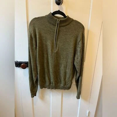 Suéter Hombre Smartwool 100% Lana Merino Extra Fina 1/4 Cremallera Pequeño/M Foto 1 de 4