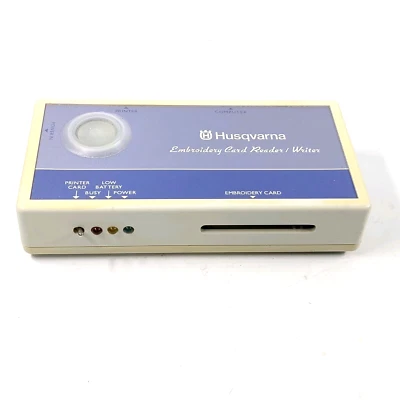Husqvarna Viking Embroidery  Card Reader Writer- No power supply - Image 1 of 4
