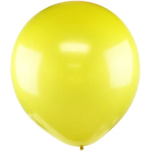 3pcs Big 36 inch Yellow Latex Balloon Birthday Wedding Party Baby Shower Photo - Picture 1 of 11