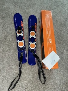 Salomon Snowblade Freeglide Short Ski Mini Twin Tip - Picture 1 of 4