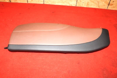 Asiento trasero izquierdo acabado lateral cuero Z Braun OEM BMW F06 650i 640i Gran Coupé Foto 1 de 4