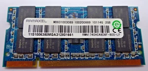 Ramaxel 2GB (1x2GB) DDR2 SODIMM RMN1740HC48D8F-800-LF PC2-6400S #R1603 - Bild 1 von 2