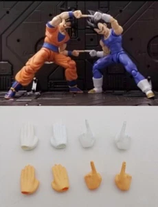 Form-fitting steps goku Vegeta Fusion Hand kit NO Figure Fit Demoniacal Fit SHF - Picture 1 of 2