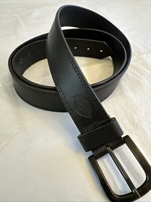 Женский кожаный повседневный ремень Dickies черный 56 длина 1,5 дюйма ширина - Изображение 1 из 4