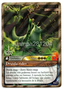 DRUIDA RIDER #243 CROMO FANTASY RIDERS 2 LA INVASION DE LOS GIGANTES 2019 PANINI - Imagen 1 de 2