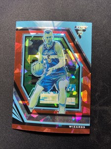 2022-23 Flux   Kristaps Porzingis  Red Ice Prizm Washington   Wizards