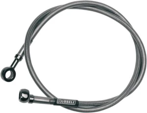 Kit de línea de freno delantero Russell Cycleflex 21" de longitud extendida de acero inoxidable (R08909S) - Imagen 1 de 1