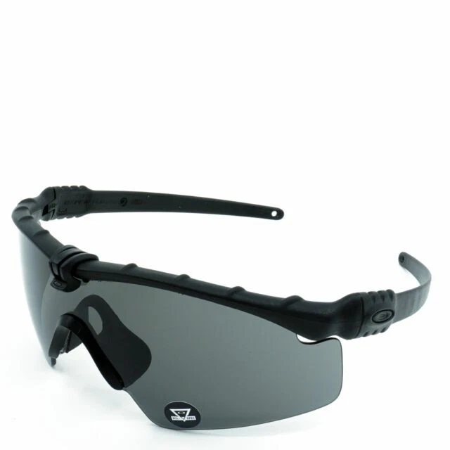 Oakley SI Standard Issue Ballistic Strike Glasses with Matte Black Frame and Grey Lenses
