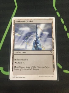 MTG Magic The Gathering Darksteel Citadel MB2 White Border Artifact Land - Picture 1 of 1