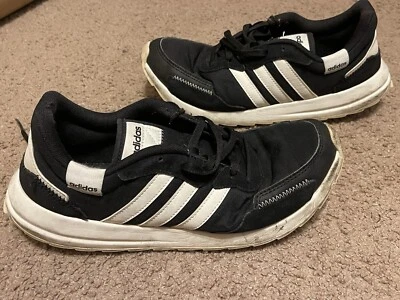 Adidas Mujer Retrorun Negro Correr Entrenamiento Zapatos 8.5 Foto 1 de 4