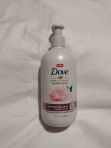Dove Deep Cleansing hand wash Renewing Care Peony& Rose Oil 13.5 oz each New - Picture 1 of 4