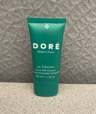 Dore Le Cleanser Gel To Milk Cleanser 1oz 30ml VIAGEM - Imagem 1 de 3