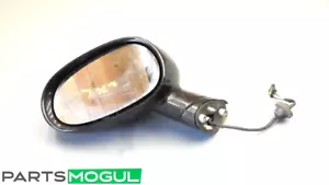 04-08 CHRYSLER CROSSFIRE LEFT DOOR EXTERIOR SIDE VIEW HEATED MIRROR BLACK OEM - Picture 1 of 8
