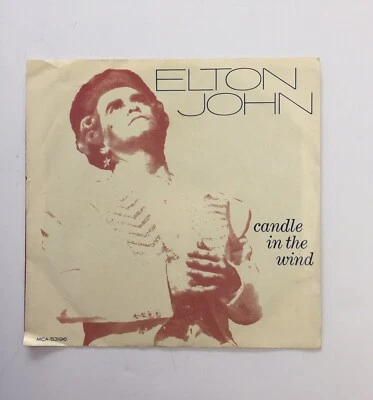 Elton John - Candle In The Wind/Sorry - 7" 45 RPM Record - Picture Slve MCA53196 - Image 1 of 4