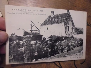 Feldzug 1914.1915 Beere im langen Grabenhaus Grande Rue  - Bild 1 von 2