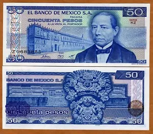 Mexico, 50 Pesos, 27-1-1981, P-73, UNC - Picture 1 of 1