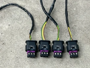 4 x Original BMW  G-Seria PDC Stecker mit Kabel 3Pol 1718644 - Bild 1 von 8
