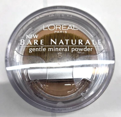 NEW L'Oréal Bare Naturale Gentle Mineral Powder - 412 NUDE BEIGE - Image 1 of 2