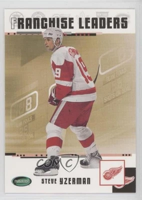 2003-04 Original Six Detroit Red Wings Franchise Leaders Steve Yzerman #92 HOF - Image 1 of 2