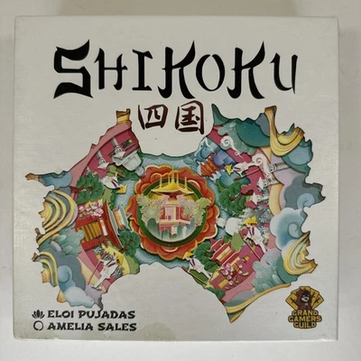 Shikoku Tokaido Duo 2 Player Board Game Funforge Japan - MINT Condition COMPLETE - Image 1 of 4
