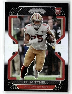 2021 Panini Chronicles #PB-25 Eli Mitchell Prizm Black Silver - Picture 1 of 2