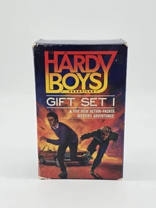 The HARDY BOYS Casefiles Series Gift Set Books 1, 2, 3, 4 & 5 Paperback VTG 80's - Picture 1 of 8
