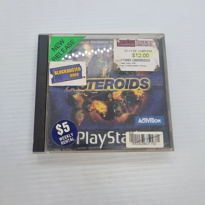 Asteroids - Sony Playstation 1 / PS1 Game - PAL No Back Cover/artwork Tested GC  - Image 1 of 4