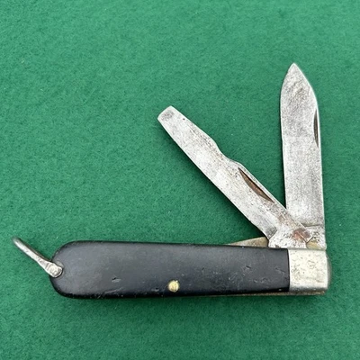 Navaja de Bolsillo Plegable Vintage Camillus New York Electricistas Años 60-70 EE. UU. Foto 1 de 4