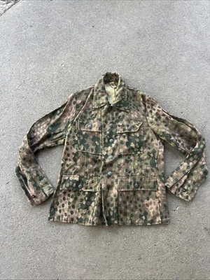 Chaqueta camuflada con patrón de puntos de élite alemana Segunda Guerra Mundial reproducción Janke (AA837 Foto 1 de 4